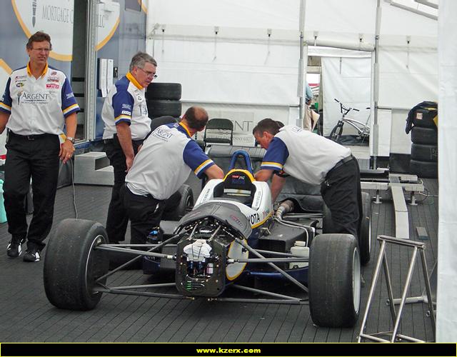 Toyota Atlantic Paddock - Danica Patrick