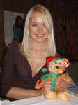 Stacy Fuson & 2003 Holiday Teddy
